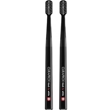 CURAPROX BLACK IS WHITE ΟΔΟΝΤΟΒΟΥΡΤΣΑ 2TEM CURAPROX BLACK IS WHITE ΟΔΟΝΤΟΒΟΥΡΤΣΑ 2TEM