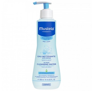 MUSTELA ΝΕΡΟ ΚΑΘΑΡΙΣΜΟΥ ΓΙΑ ΒΡΕΦΗ 300ml MUSTELA ΝΕΡΟ ΚΑΘΑΡΙΣΜΟΥ ΓΙΑ ΒΡΕΦΗ 300ml