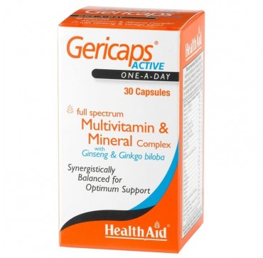 HEALTH AID GERICAPS ACTIVE 30caps