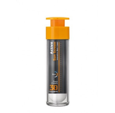 FREZYDERM ACTIVE SUN SCREEN FACE CREAM SPF 30 ΕΙΔΙΚΗ ΑΝΤΗΛΙΑΚΗ ΚΡΕΜΑ ΜΕ ΠΛΟΥΣΙΑ ΚΡΕΜΩΔΗ ΜΗ-ΛΙΠΑΡΗ ΥΦΗ 50ML FREZYDERM ACTIVE SUN SCREEN FACE CREAM SPF 30 ΕΙΔΙΚΗ ΑΝΤΗΛΙΑΚΗ ΚΡΕΜΑ ΜΕ ΠΛΟΥΣΙΑ ΚΡΕΜΩΔΗ ΜΗ-ΛΙΠΑΡΗ ΥΦΗ 50ML