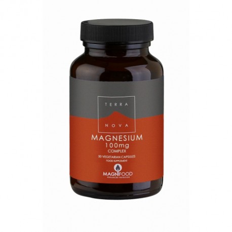 Terranova Magnesium Complex 100mg 50 veg caps 0