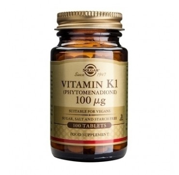 Solgar Vitamin K1 100mg 100tabs