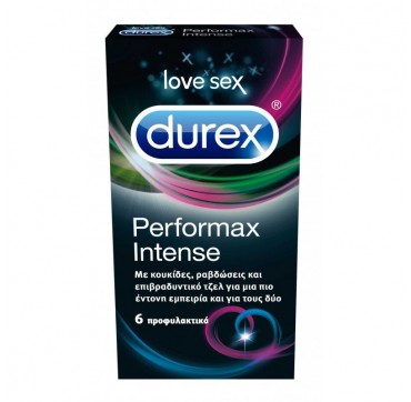 DUREX PERFORMAX INTENSE ΠΡΟΦΥΛΑΚΤΙΚΑ 6τεμ. DUREX PERFORMAX INTENSE ΠΡΟΦΥΛΑΚΤΙΚΑ 6τεμ.
