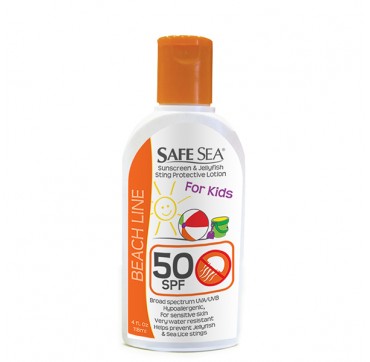 SAFESEA® ANTI-JELLYFISH LOTION – SPF 50 KIDS SAFESEA ANTI-JELLYFISH LOTION FOR KIDS SPF 50 118ml