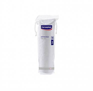 HANSAPLAST COTTON PADS ΒΑΜΒΑΚΙ ΔΙΠΛΗΣ ΟΨΗΣ 70τεμ. HANSAPLAST COTTON PADS ΒΑΜΒΑΚΙ ΔΙΠΛΗΣ ΟΨΗΣ 70τεμ.