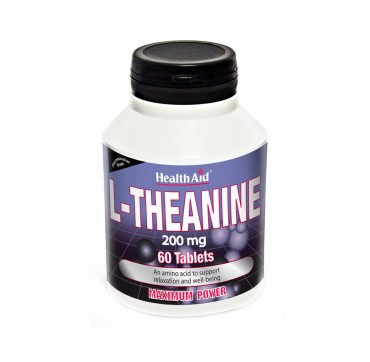 HEALTH AID L - THEANINE 200 MG X60 TABS HEALTH AID L - THEANINE 200 MG X60 TABS
