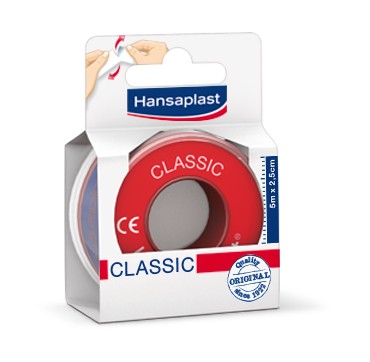HANSAPLAST - FIXATION TAPE (CLASSIC) HANSAPLAST - FIXATION TAPE (CLASSIC) 5m x 1,25cm