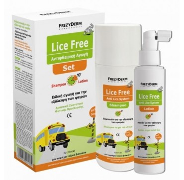 FREZYDERM LICE SET (LOTION+SHAMPOO) 2X125ml FREZYDERM LICE SET (LOTION+SHAMPOO) 2X125ml
