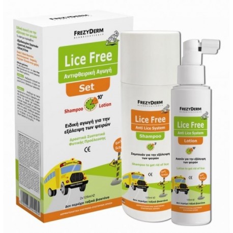 Frezyderm Lice Set (lotion+shampoo) 2x125ml