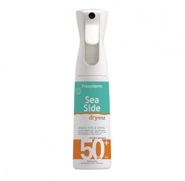 Frezyderm Sea Side Dry Mist Spf50+ Αντηλιακό Spray-mist Ανθεκτικό Στο Νερό 300ml