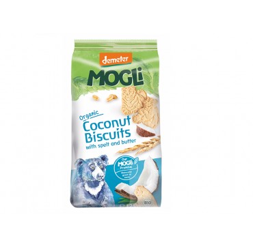 Mogli - Οργανικά Μπισκότα Καρύδας 125 G