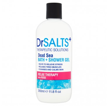 DrSALTS RELAX THERAPY WITH ROSE - BATH & SHOWER GEL 350 ml Dr SALTS RELAX THERAPY WITH ROSE - BATH & SHOWER GEL 350 ml